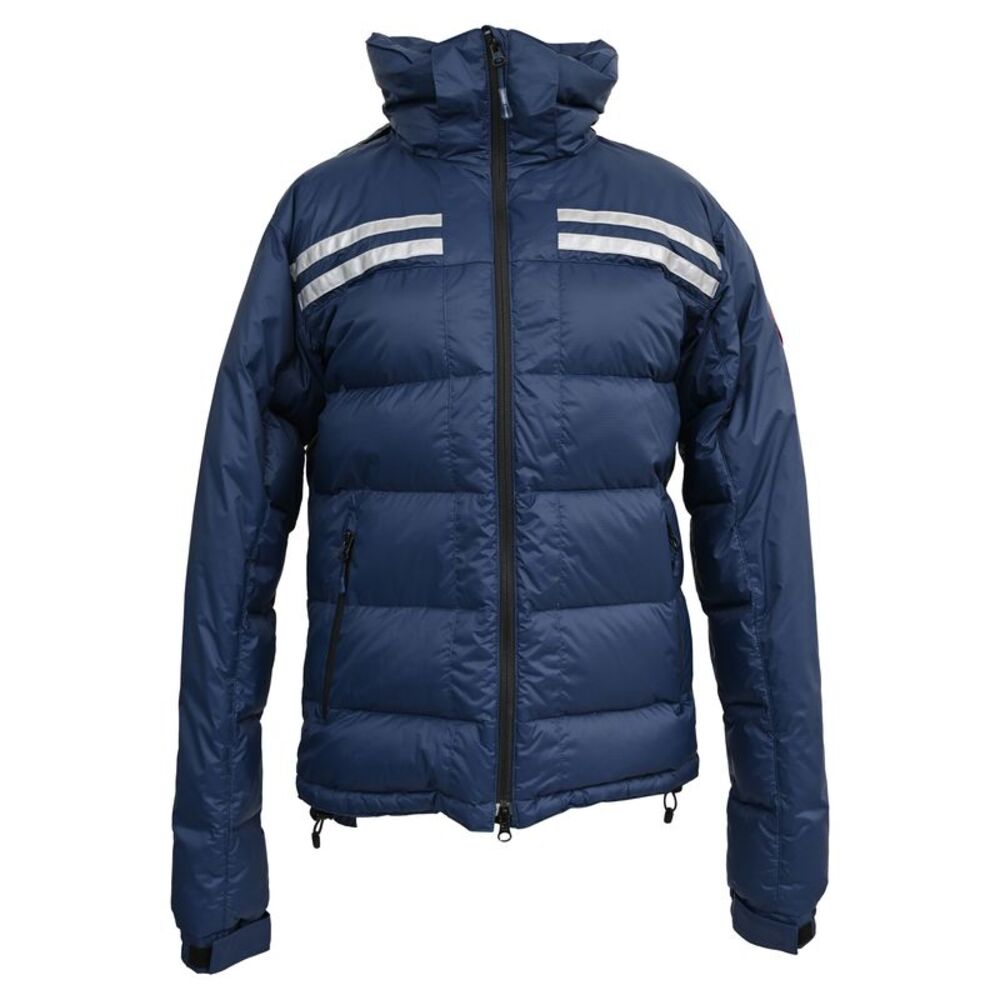 Canada Goose Summit Down Parka Jacket in Navy Blue Nylon